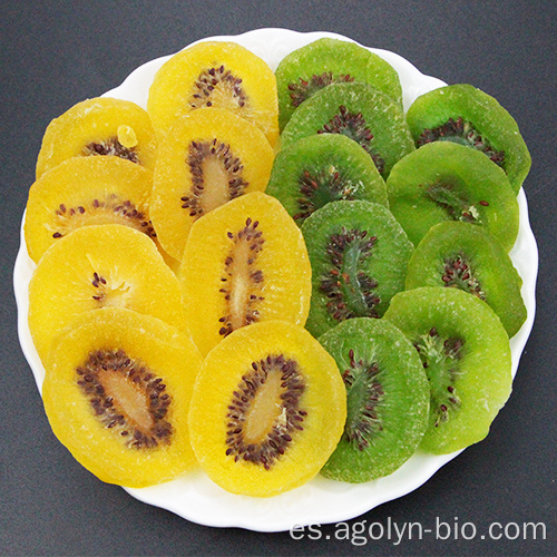 Fruta de kiwi seca al buen gusto 100% natural